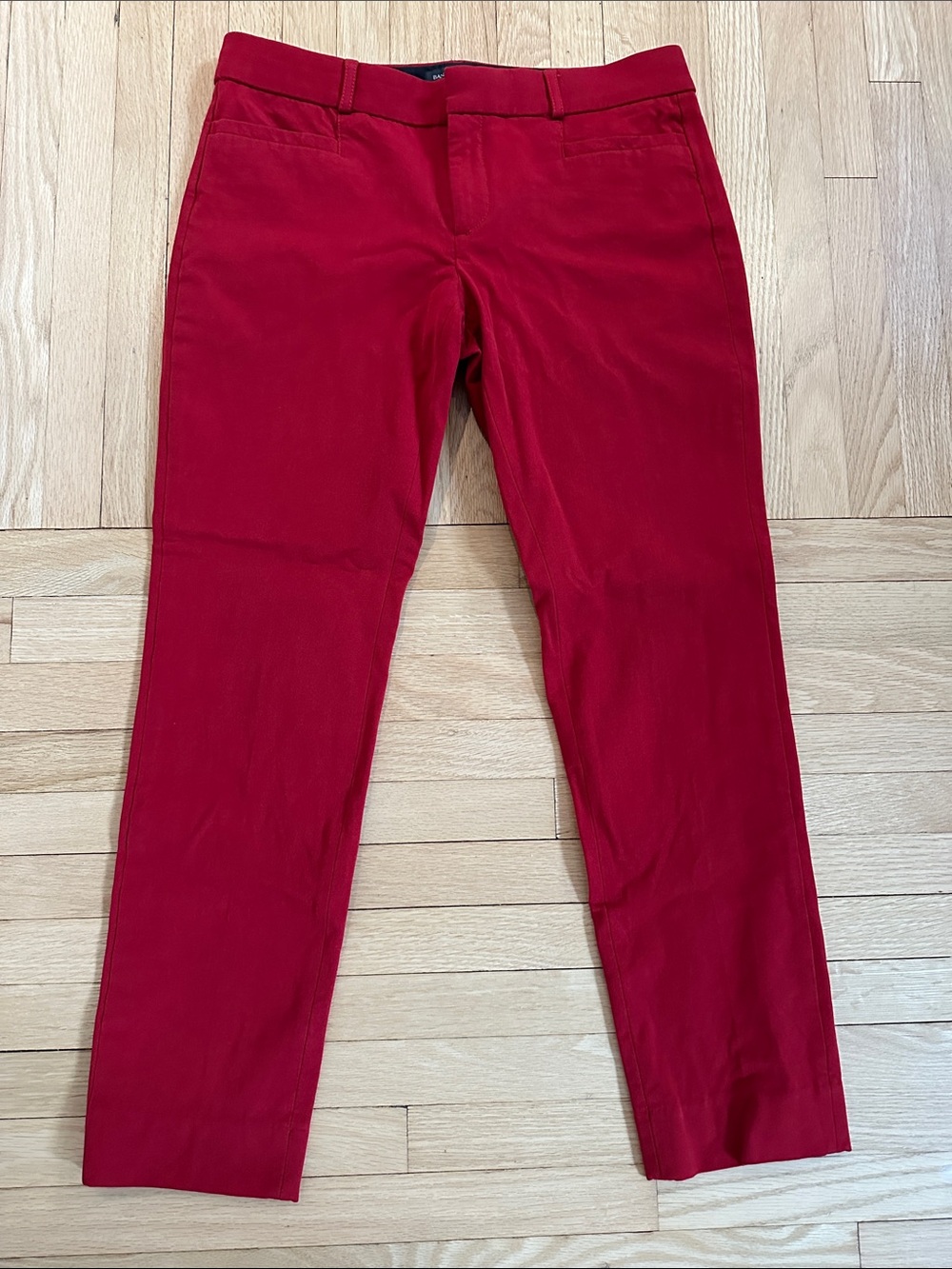 5 for $25 // Banana Republic Sloan fit red pants size 6?